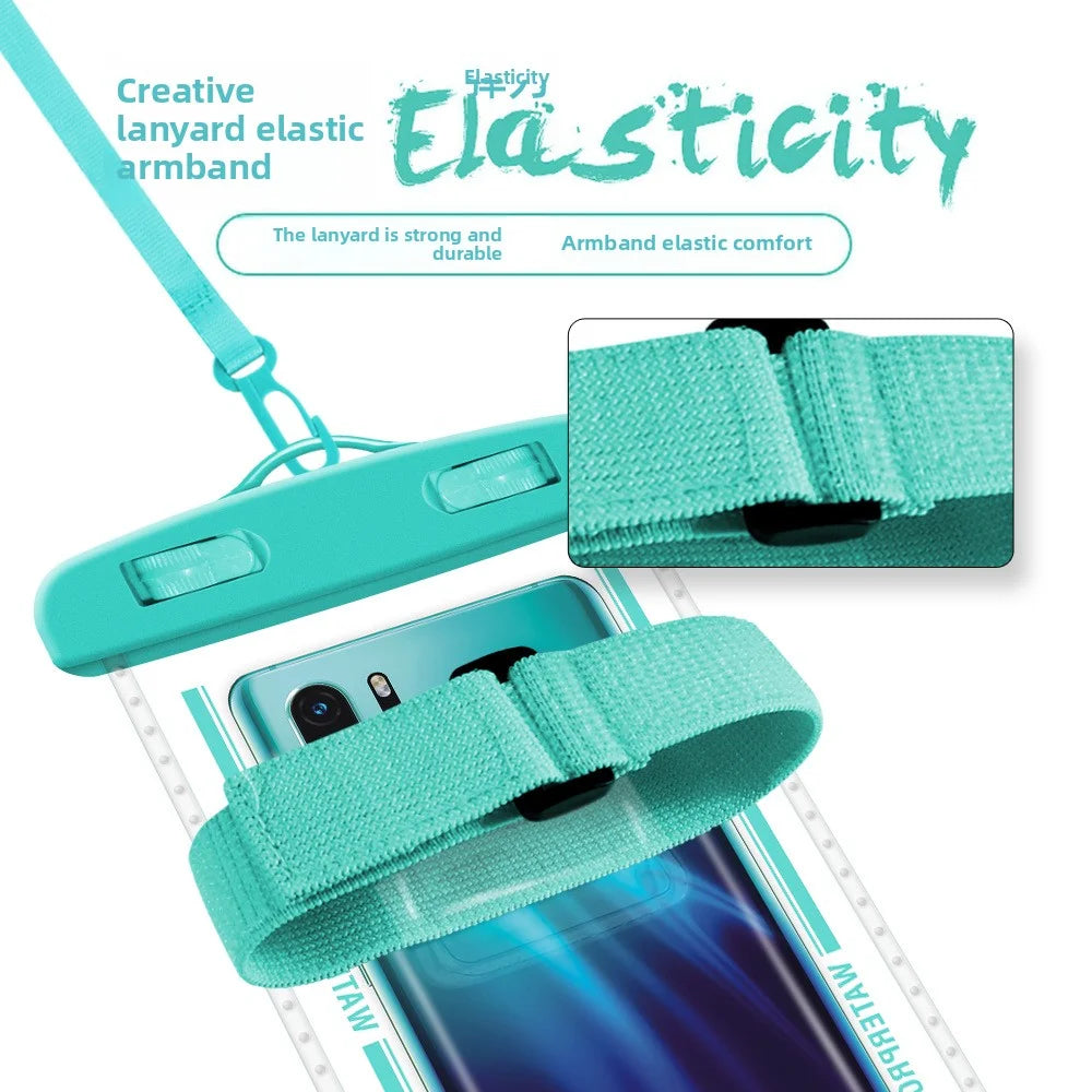 IPX8 30m Waterproof Phone Bag Pouch Case For Apple iPhone Xiaomi Samsung Swimming Diving Clear Armband Touchable Lanyard