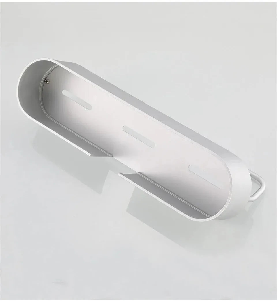 Aluminum Toilet Storage Rack Wall Mounted Bathroom Storage Rack Things for Bathrooms Organizer Bathroom Accessory