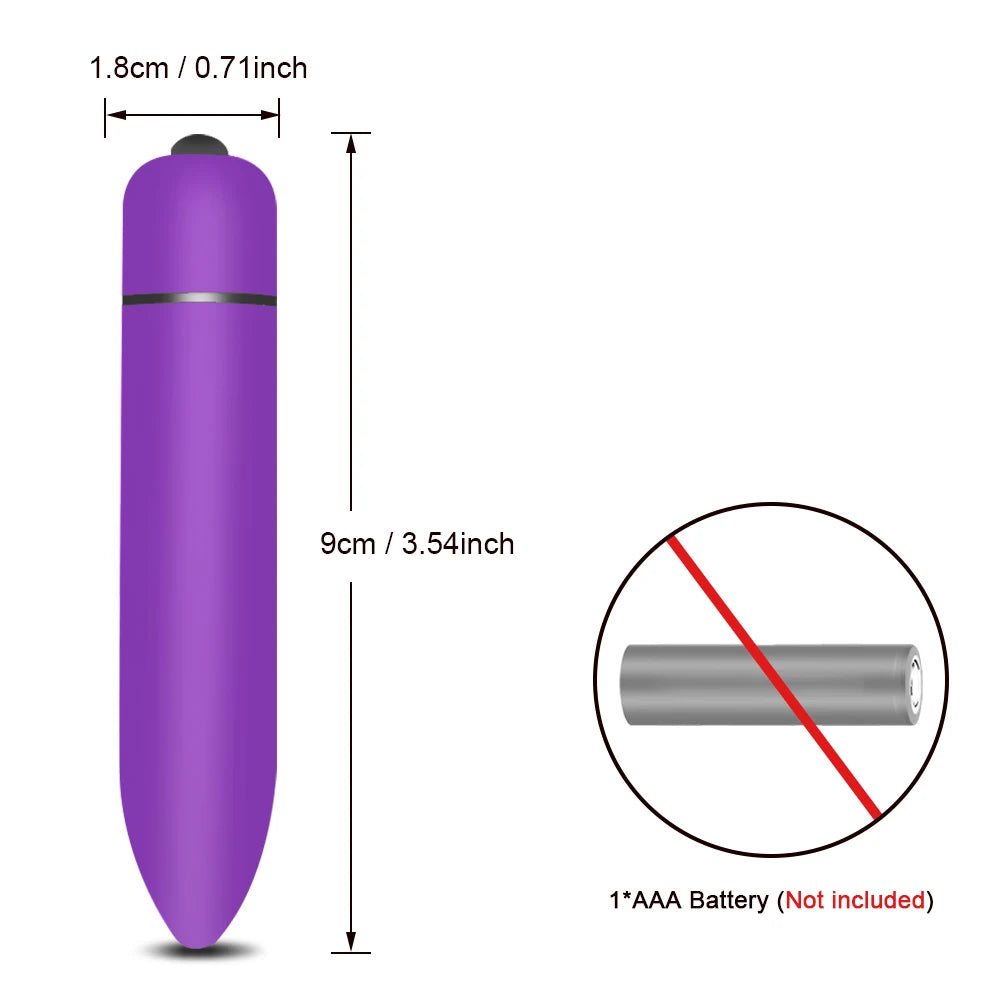 Mini Bullet Vibrator for Women Masturbation G Spot Clitoris Anal Vibration Stimulator for Women Massager Adult Sex Toys