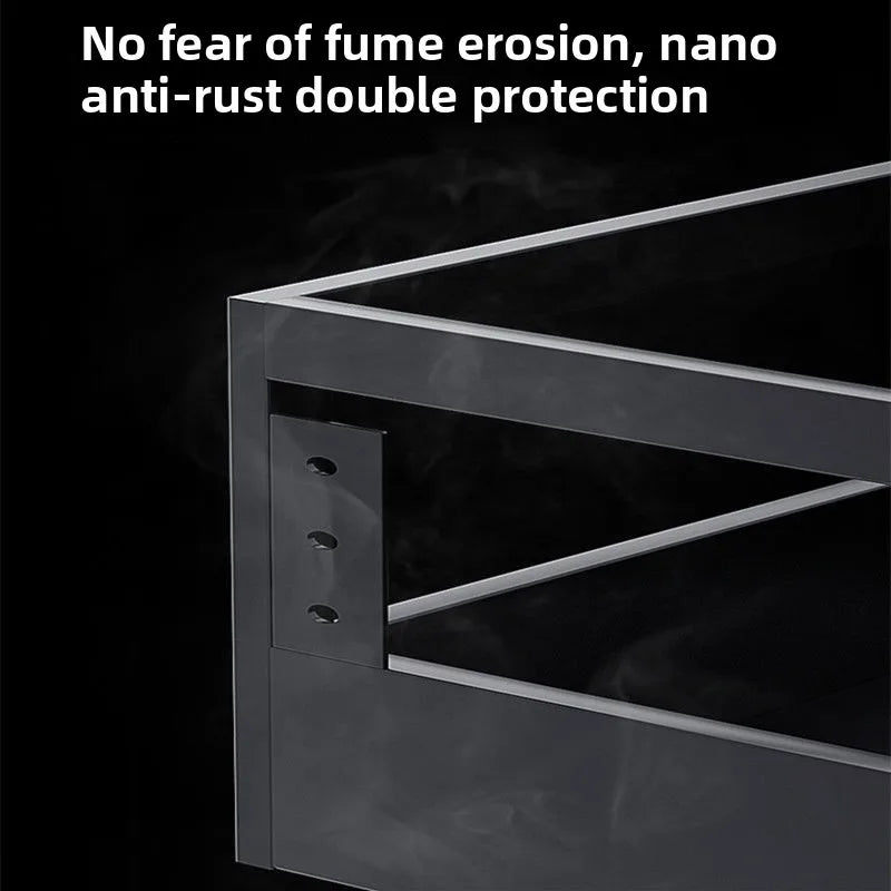 Kitchen Cabinet Stainless Steel Double Layer Basket