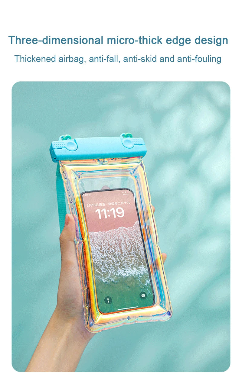 Swimming Bags Waterproof Phone Case  For iPhone 15 14 13 12 11 Pro Max X Xiaomi 13 Samsung S23 Universal Waterproof Bag