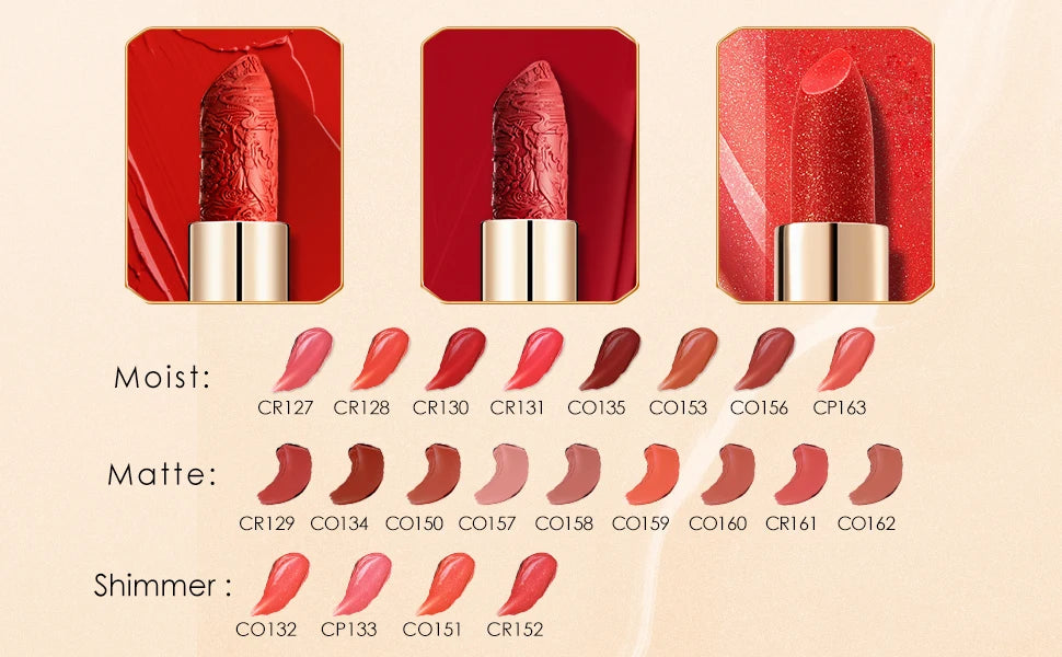 CATKIN Makeup Velvet Matte Lipstick, Hydrating Satin Long Lasting lipstick with Smooth and Creamy Texture, 3.6g