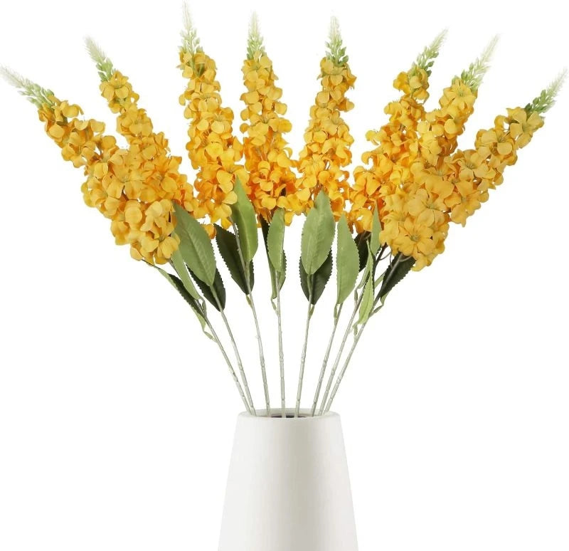 Artificial Flowers Shyacinth Rattan Home Living Room Wedding Celebration Outdoor Garden Wall Birthday Gift Box Decor Accessories