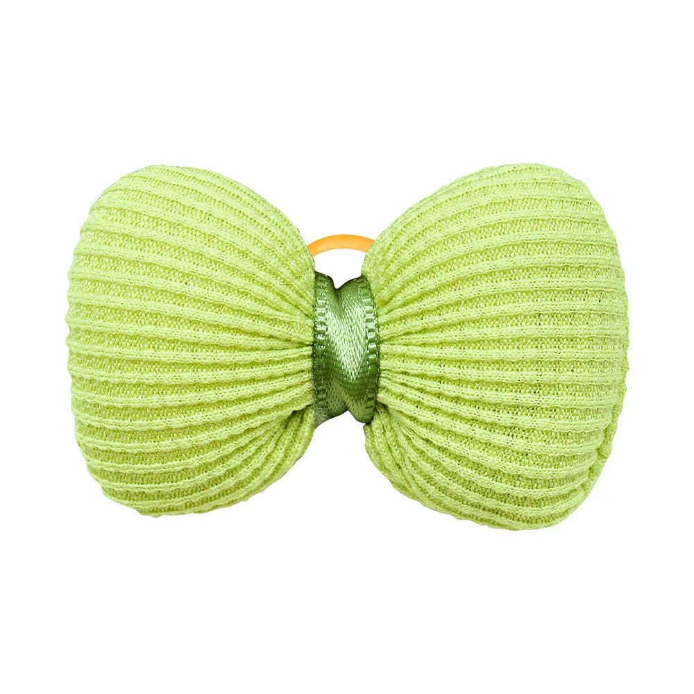10PCS Small Dogs Bows Hair for Pets Solid Bowknot Boutique Dog Hair Bows Yorkshire Grooming Bows Puppies Accessories