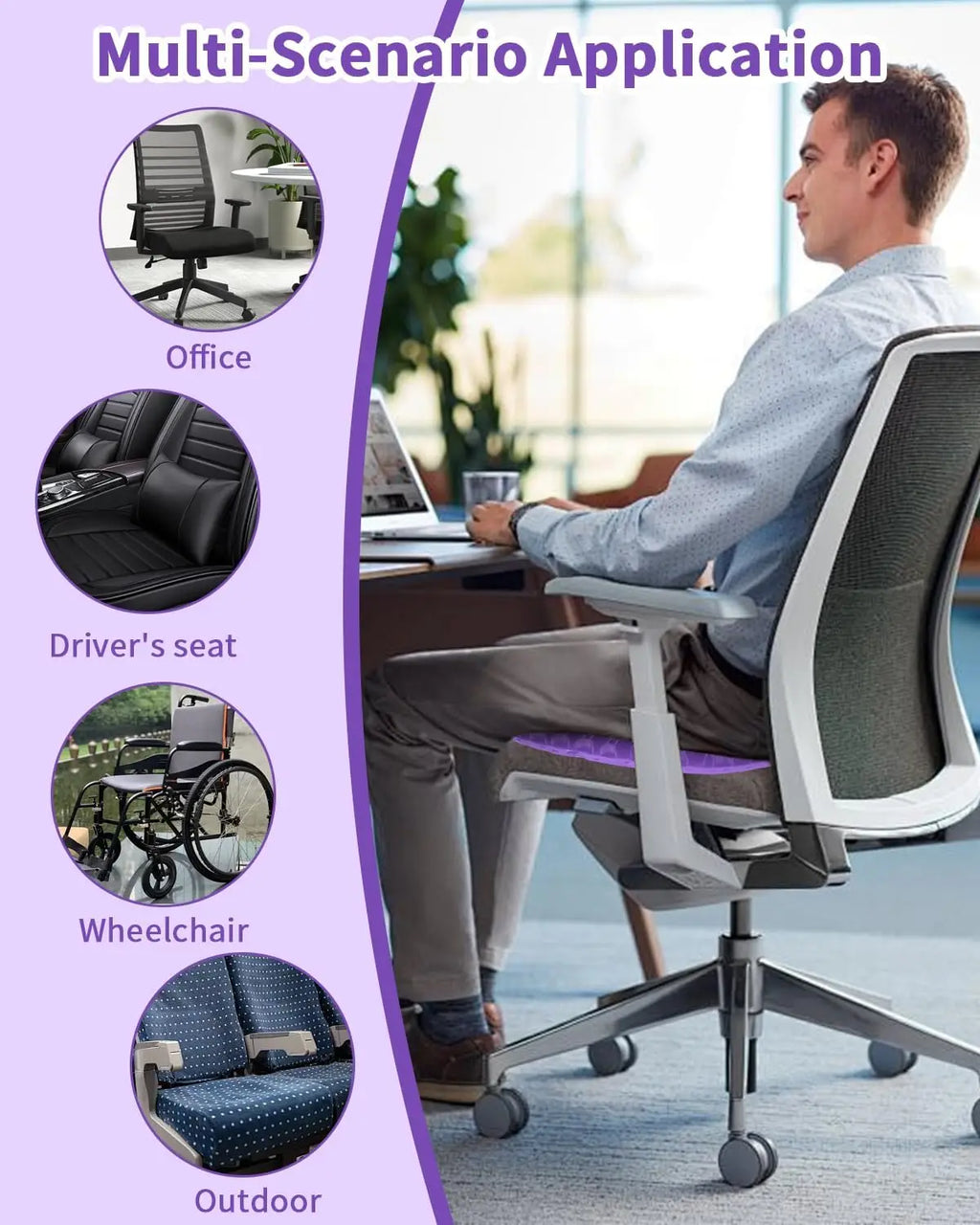 Cushion honeycomb gel summer sitting seat cushion office car seat cushion summer breathable cold pad,suitable for cars