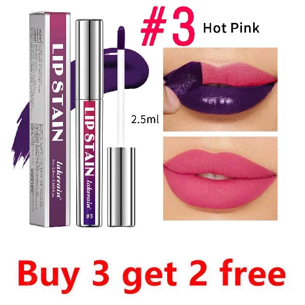Peel Off Lip Stain Reveal Long Lasting Waterproof Pink Lip Tint Transfer Proof Non-stick Cup Natural Lip Stain Women's Cosmetics
