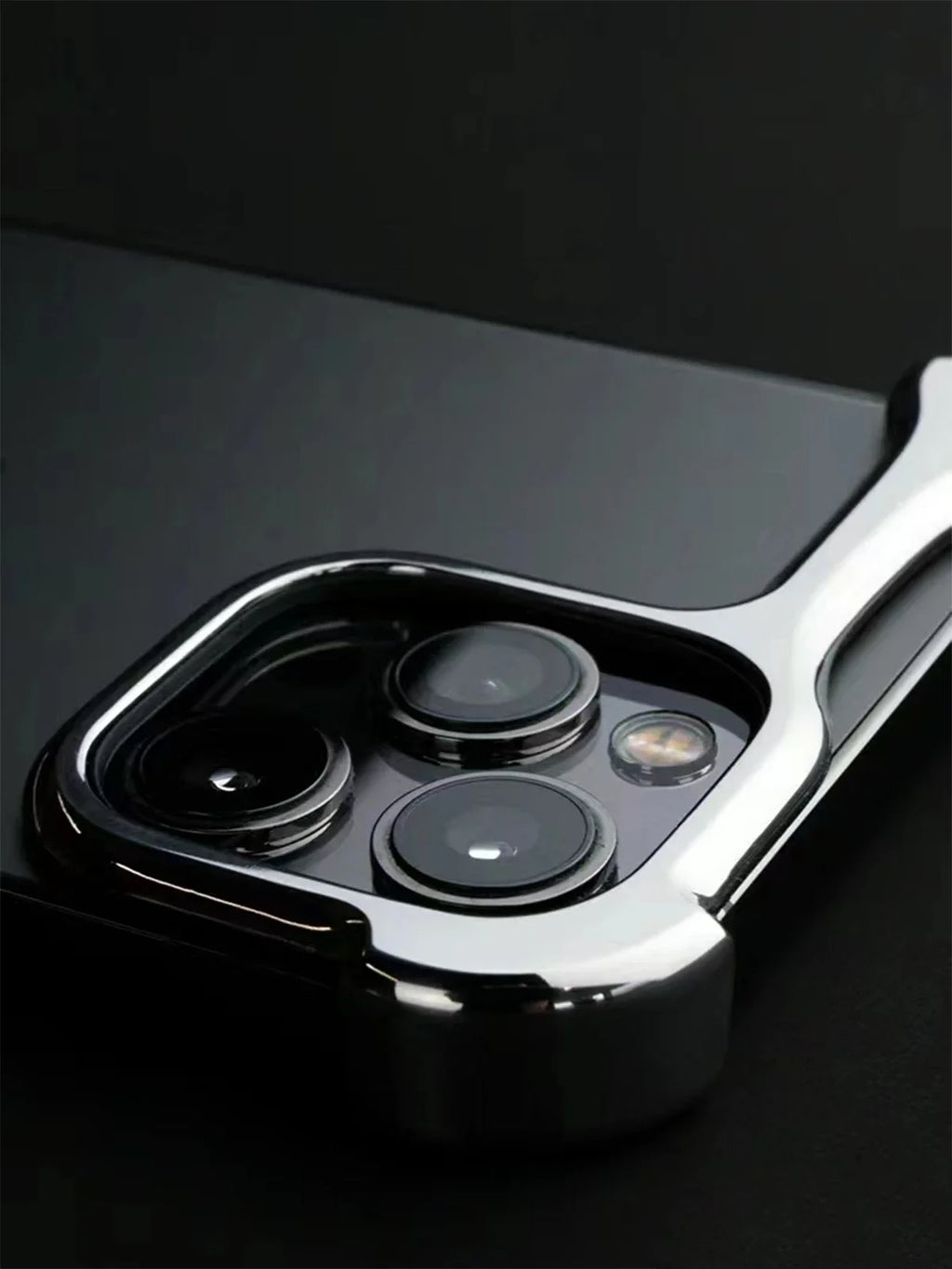 Luxury Irregular Aluminum Alloy Bumper Phone Case For IPhone 12 13 14 15 16 17 Pro Max 17Air Lens Film Protection Metal Cover
