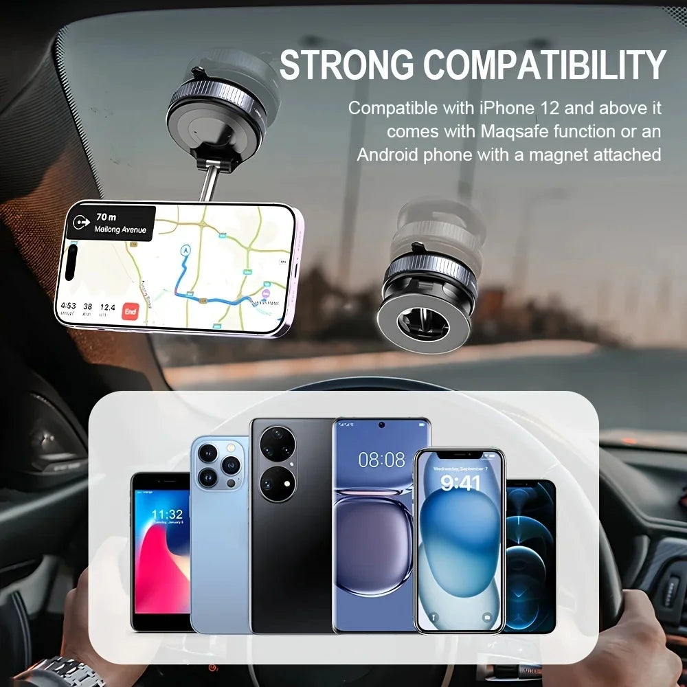 Xiaomi MIJIA CAR Phone Magnetic Stand Multi-Functional Vacuum Adsorption Stretching And Folding 360° Rotate Navigation Stand