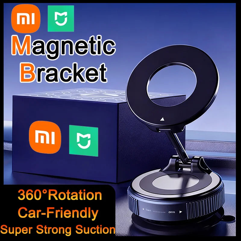 Xiaomi MIJIA CAR Phone Magnetic Stand Multi-Functional Vacuum Adsorption Stretching And Folding 360° Rotate Navigation Stand