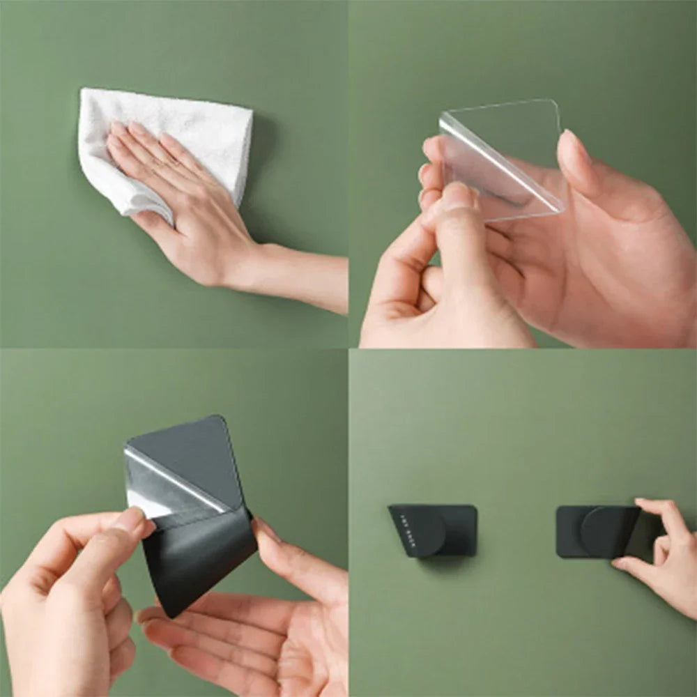 Pot Lid Holder Wall Mounted Hanging Holders for Pan Pot Cover Racks Cabinet Door Pan Lid Organizer Kitchen Storage Rack