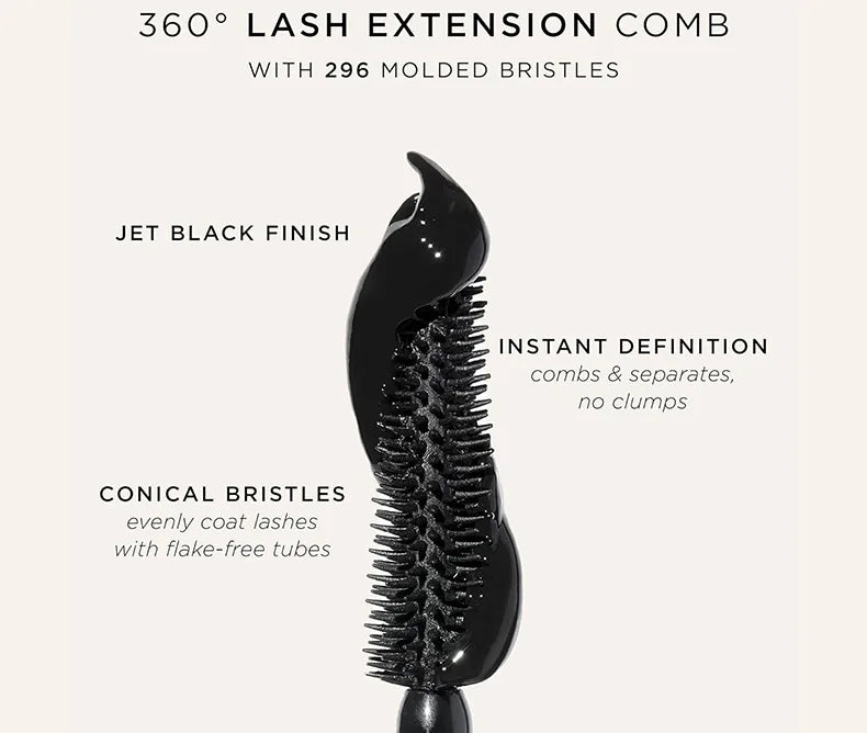 Tubular mascara waterproof, sweat-proof, non-smudge, long and curly eyeliner liquid combination set