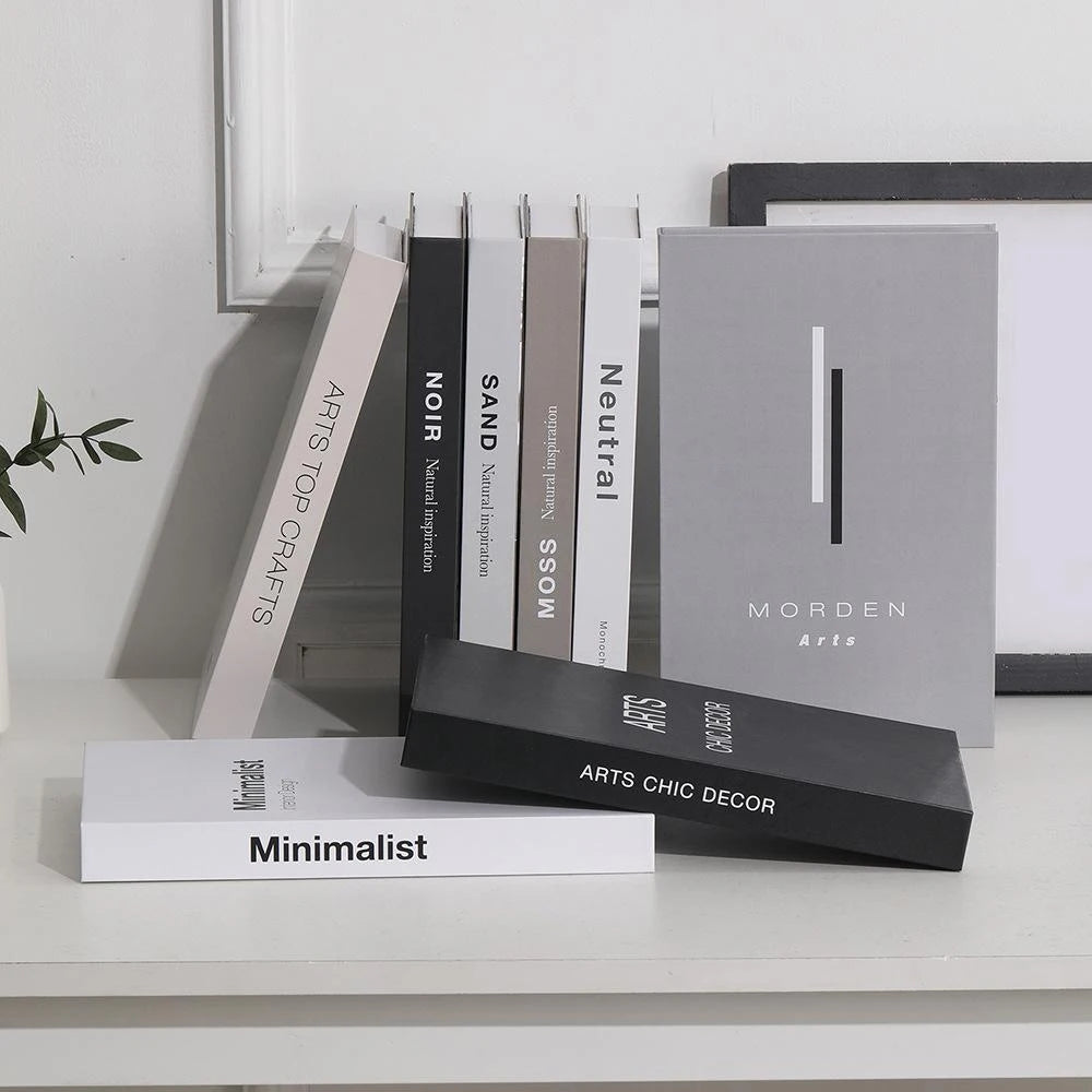 Modern Foldable Fake Book (3counts), City Theme Fake Book, Book Shaped Photo Props, Desktop Ornaments for Home Decor