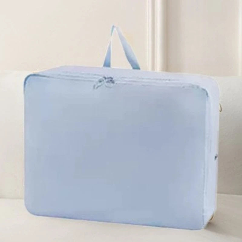 SRETNO Large Capacity Cotton Quilt Compression Storage Bag for Moving and Traveling Organizing Bag for Home Dust Pre Organizador