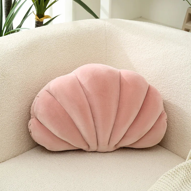 Shell Colorful Shell Plush Pillow,Cute Sofa Home Decoration Pillow,High Quality Creative Throw Pillow, Soft Velvet Cushion