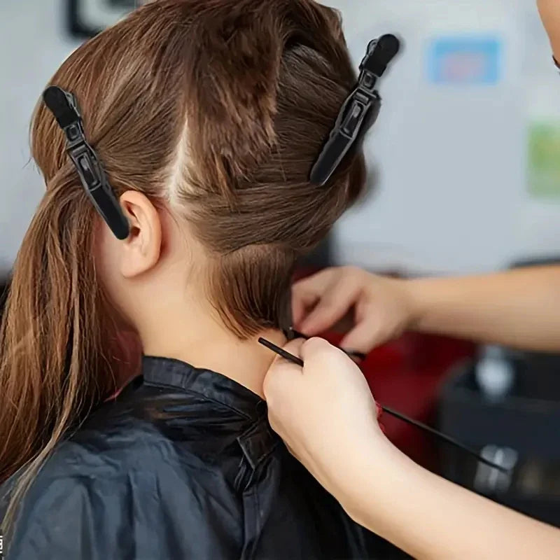 5-30pcs Alligator Hair Clip Plastic Nonslip Hairpin Black Pink Durable Hair Clamp Hairdressing Styling Accessories for Woman Man