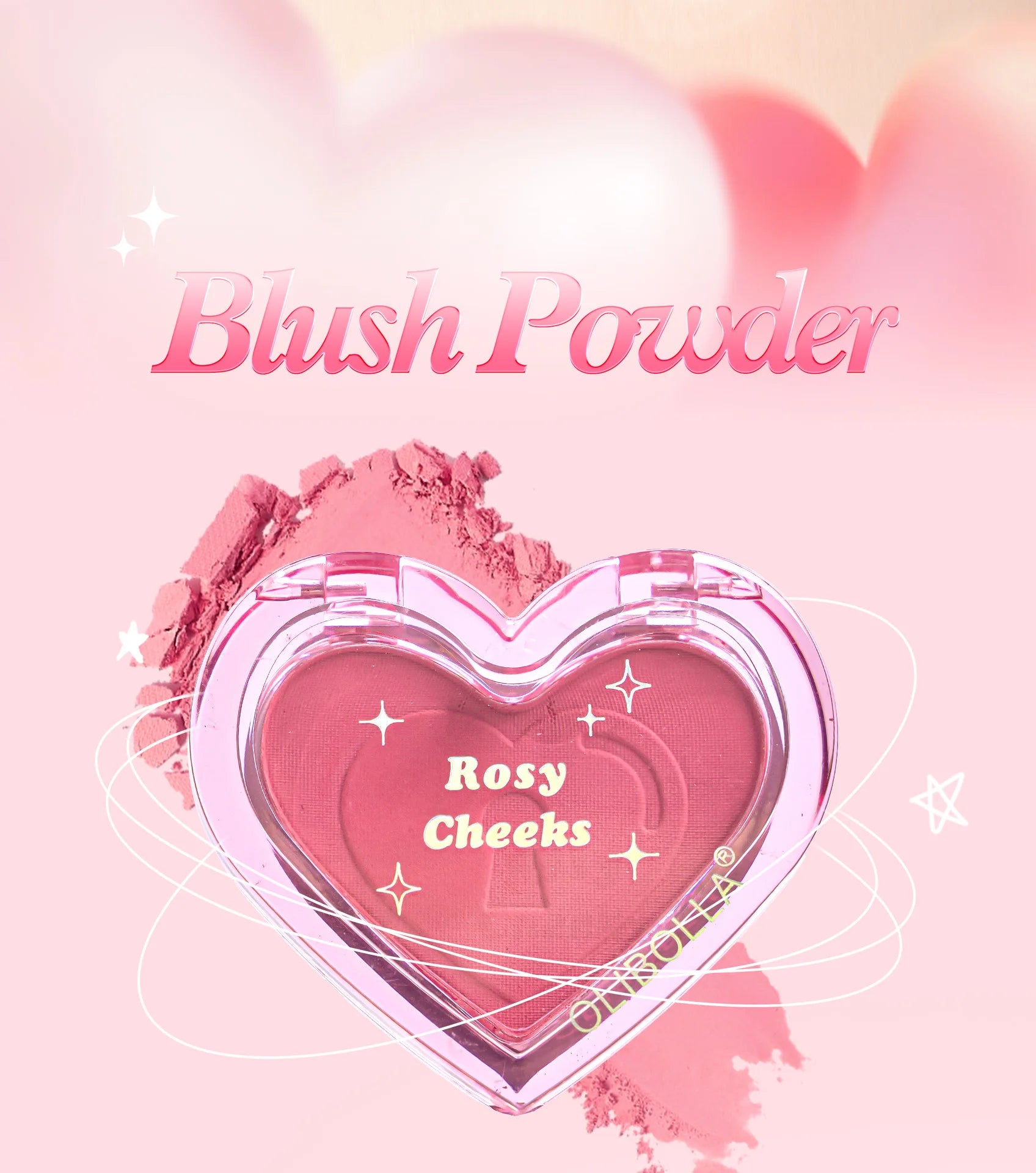 4 color Monochrome blush Matte Natural Cheek Color Brightening Face Waterproof Facial Contouring Makeup Blush Powder Soft Makeup