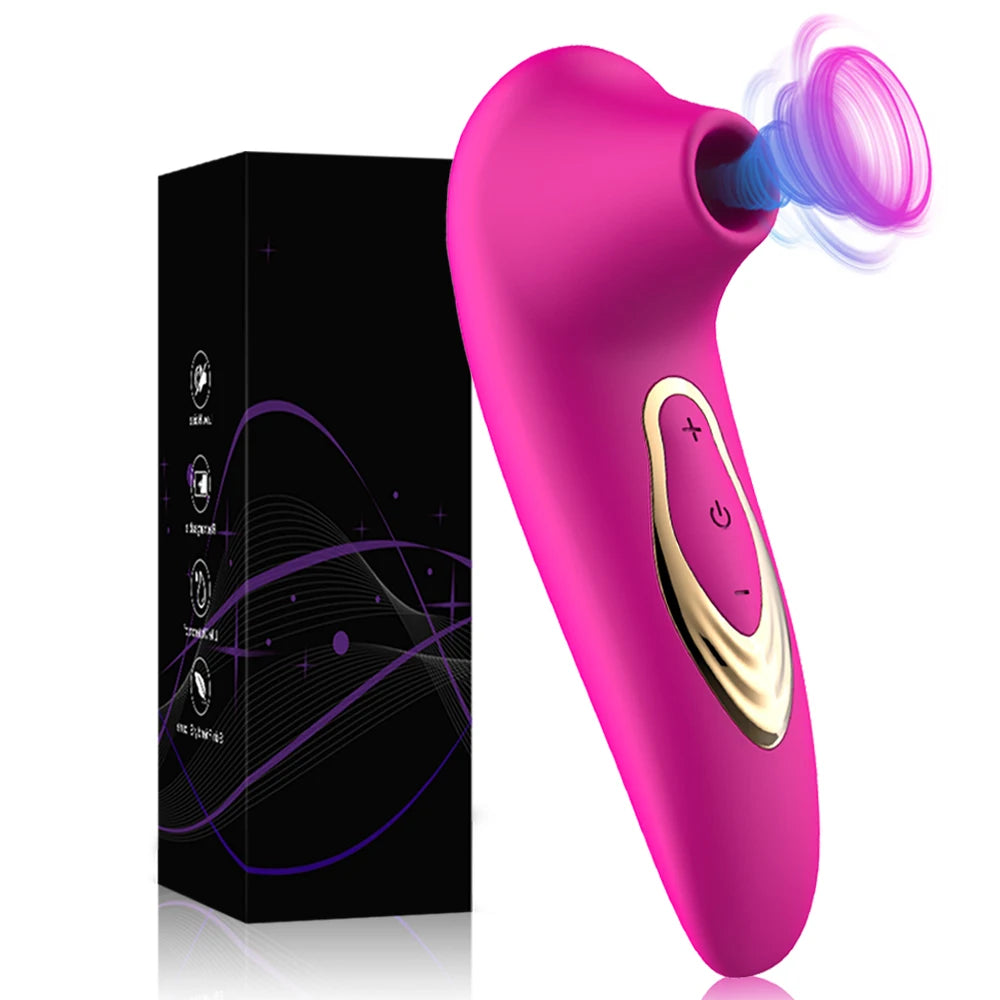 Powerful Clitoris Sucker Vibrator for Women Sucking Clitoral Nipple Stimulator Female Oral Vacuum Vibrating Adults Sex Toys