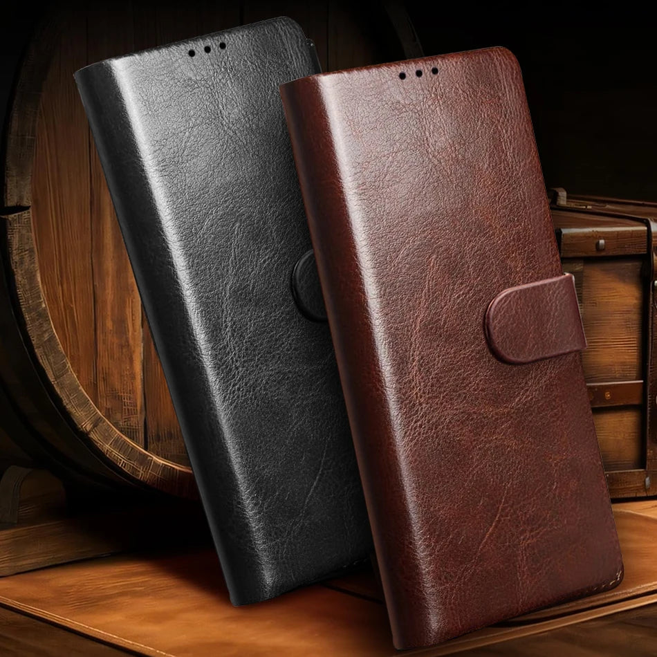 Phone case for Samsung Galaxy A17 A16 A15 A14 A56 A55 A54 A36 A35 A34 A26 A25 A24 4G 5G Card Slots PU leather flip wallet cover