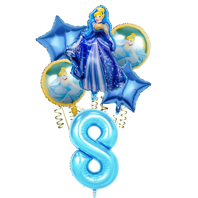 Disney Cinderella Princess Birthday Party Decoration Girls Cinderella Birthday Party Favors Plates Cup Napkins Tablecloth Supply