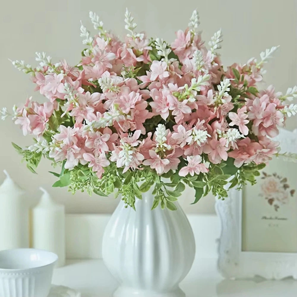 Silk Yucca Gloriosa Artificial Flowers Wedding Home Christmas Decorations Wreath Bridal Bouquet Table Simple Dainty Arrangements