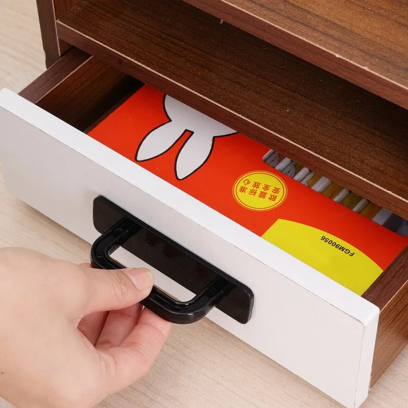 1/10pcs Self Adhesive Cabinet Handles Plastic Punch-Free Wardrobe Door Handle Organizer Kitchen Bathroom Furniture Door Pulls
