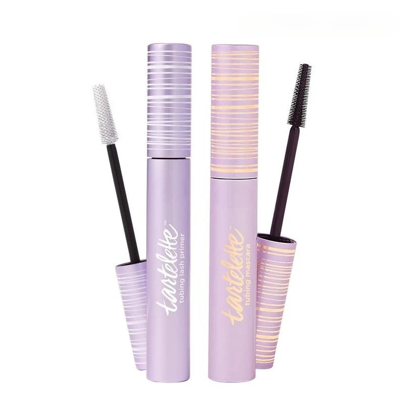 Tubular mascara waterproof, sweat-proof, non-smudge, long and curly eyeliner liquid combination set