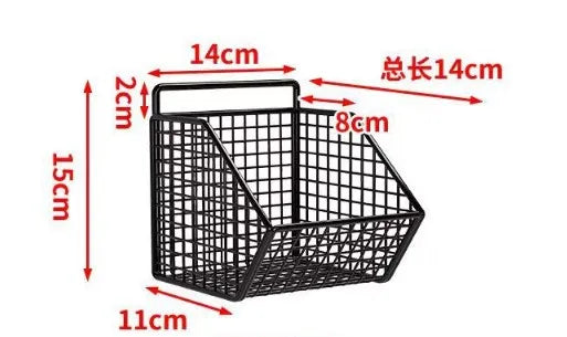 Kitchen Wall Hanging Storage Rack Multi-functional Onion Ginger Garlic Storage Rack Storage Box Basket Vegetable Basket