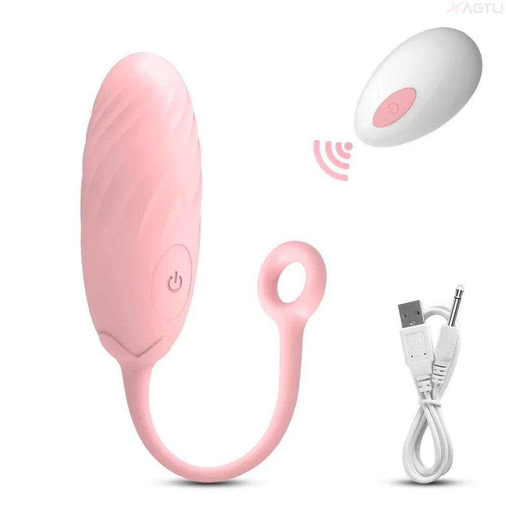 Women Vibrating Egg Vagina Vibrator Remote Control Wearable Panties Vibrator Female Masturbation Interaction Sex Toy for Couples