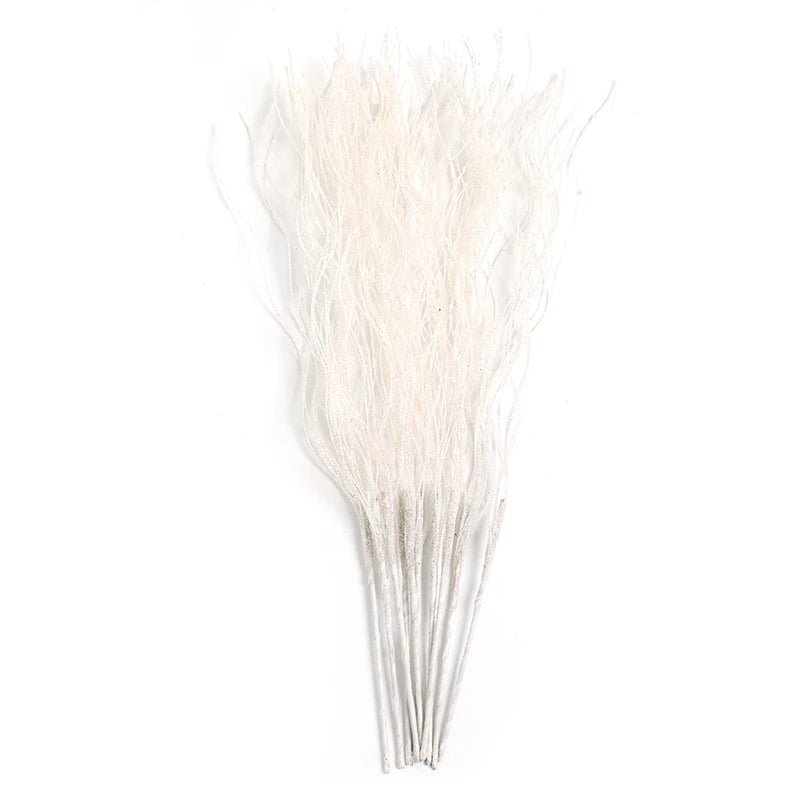 5Pcs Glitter Artificial Berry Bouquet Christmas Tree Ornament for Home Decor New Year 2026 Navidad DIY Wreath Gifts Accessories