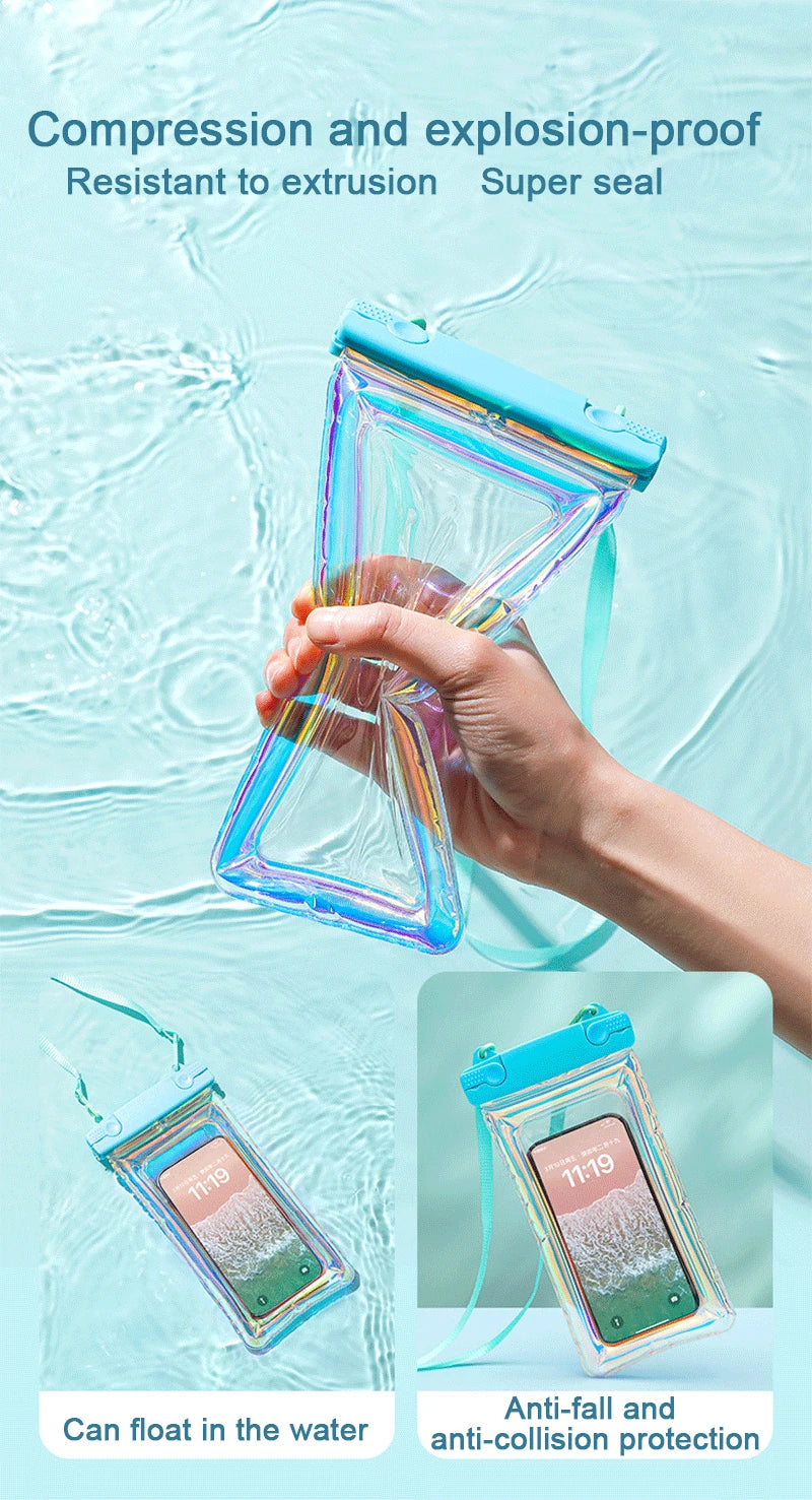 Swimming Bags Waterproof Phone Case  For iPhone 15 14 13 12 11 Pro Max X Xiaomi 13 Samsung S23 Universal Waterproof Bag