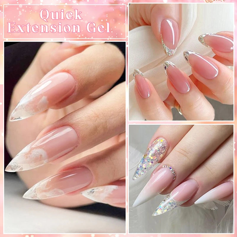 MEET ACROSS 6PCS/SET Cat Magnetic Gel Polish With Magnetic Stick And Box For Nails Semi Permanent Nail Art Gel Varnish Manicure