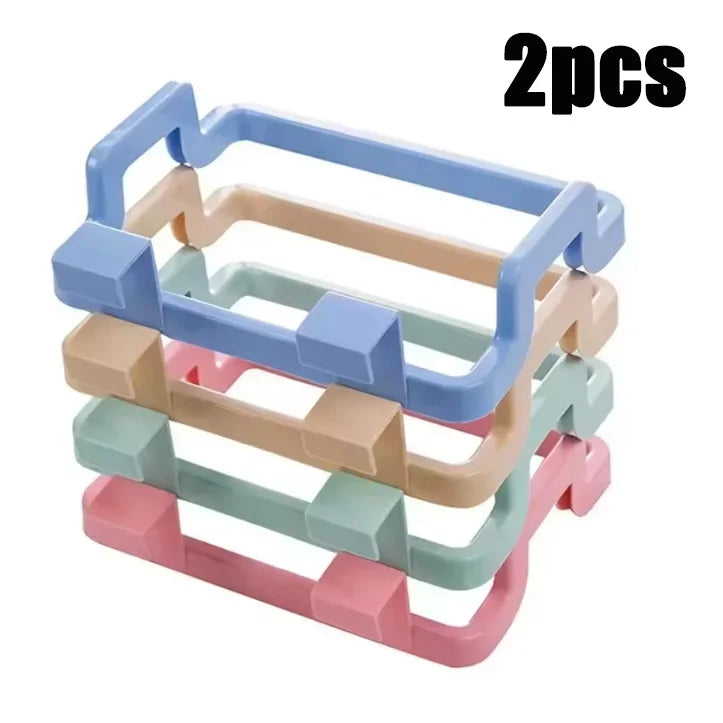 Garbage Hanging Bag Kitchen Trash Storage Rack Bag Hook Scouring Pad Dry Shelf Holder Kitchen Organizer Dish Rack
