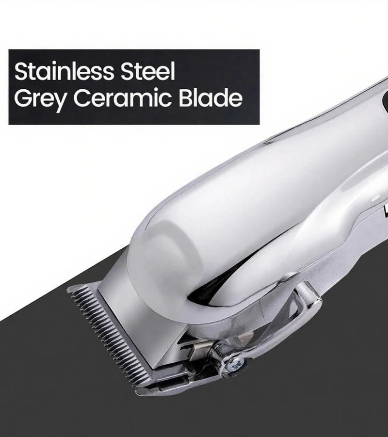 Professional Pet Grooming Cordless Clipper Low Noise Electric Hair Trimmer for Dogs and Cats