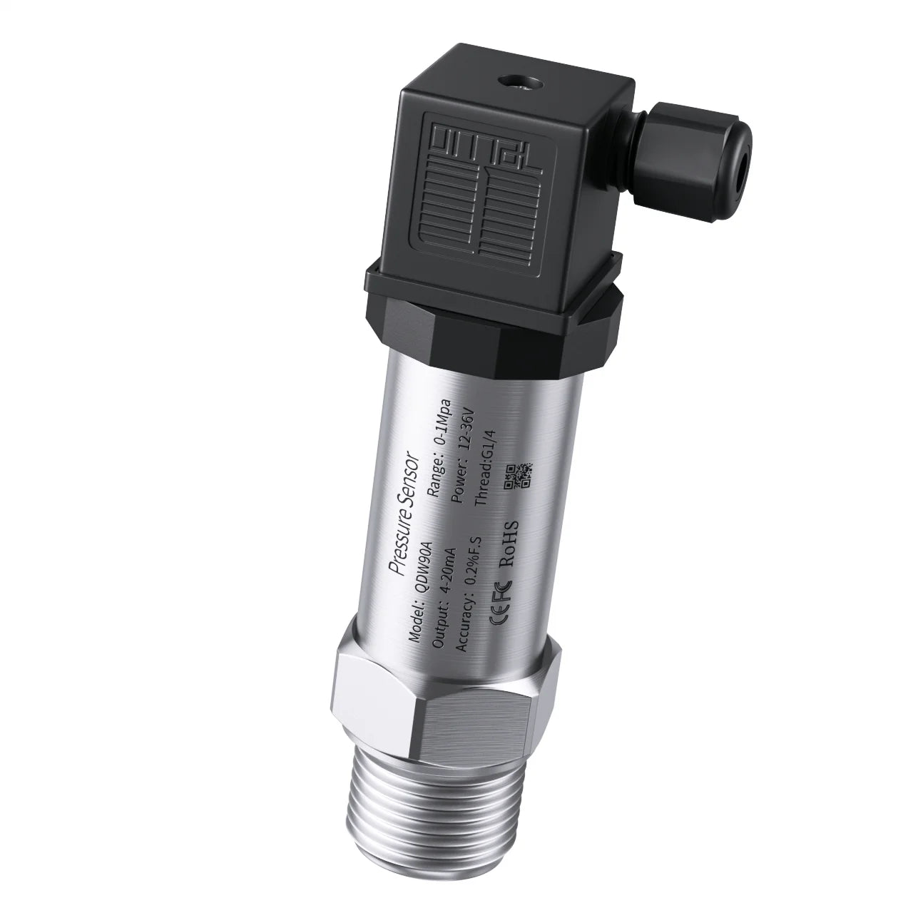 G1/4" 10bar 20bar 300bar 6bar 5Mpa Pressure Sensor oil water gas 4-20mA 0-3.3V pressure transmitter