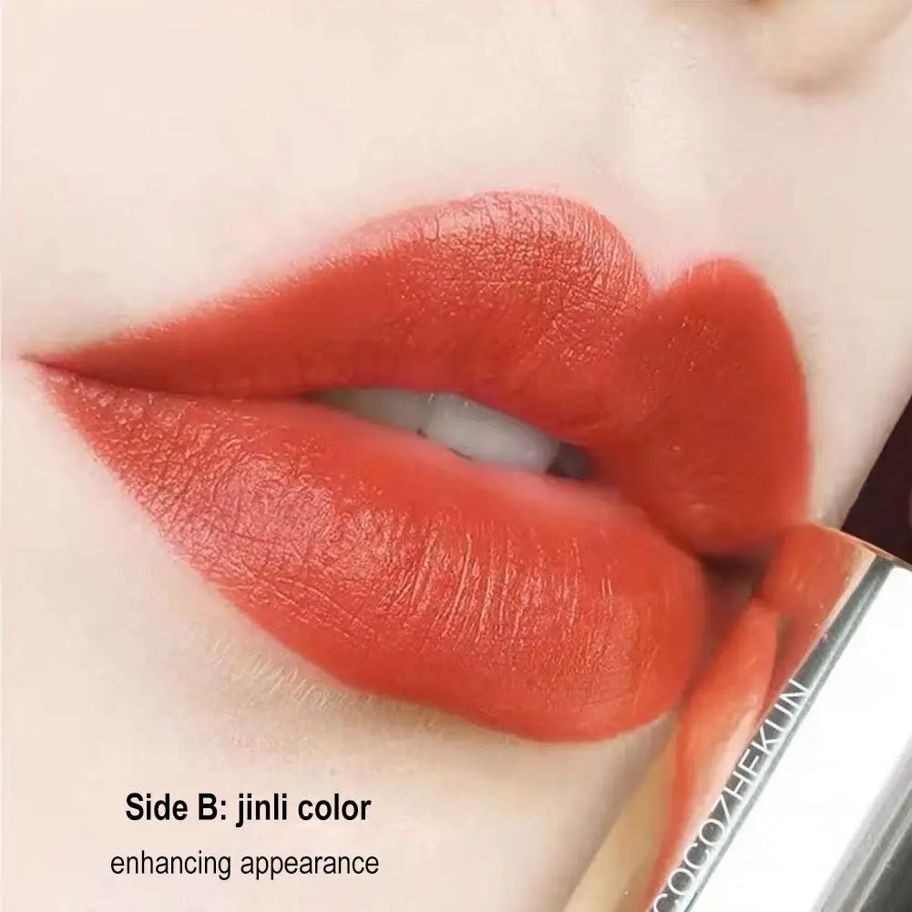 Velvet Matte Vegan Lipstick Moisturising Non-stick Waterproof Long-lasting Compact Portable All-round Show Your Beauty