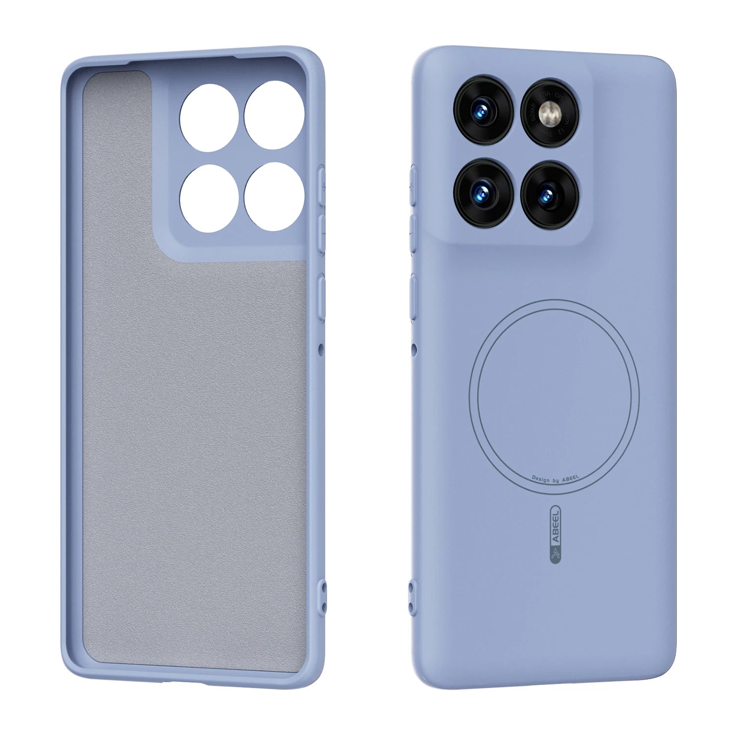 For Motorola Moto Edge 60 Pro Case Hand Feel Liquid Silicone Magsafe Soft Mobile Phone Cover