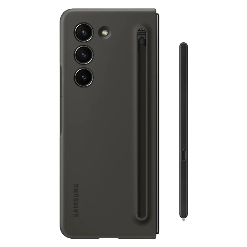 Original Samsung Galaxy Z Fold 5 S Pen Case, Silicone Cover For Z Fold5 Phone With Spen Cases, EF-OF94P