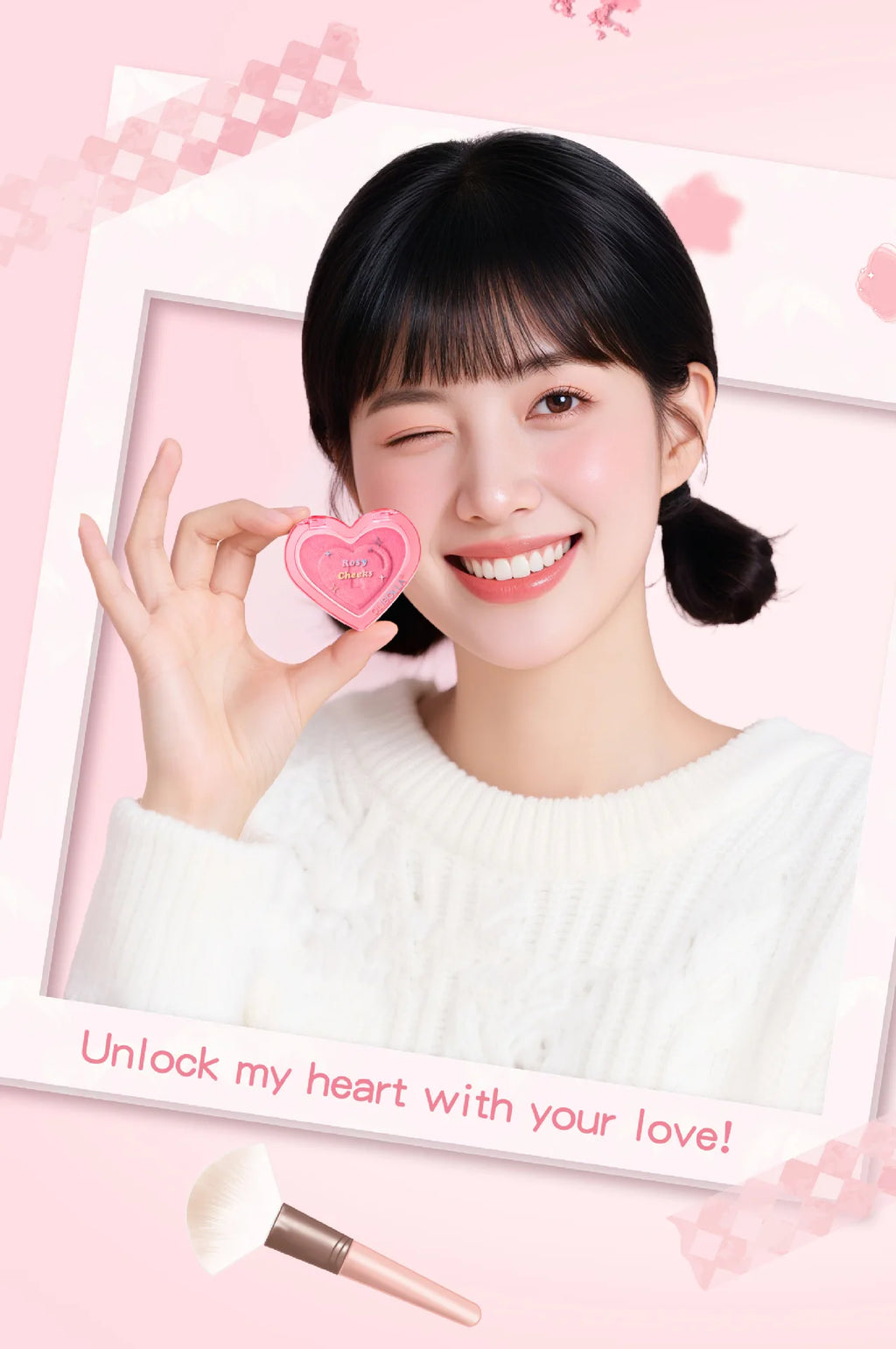 4 color Monochrome blush Matte Natural Cheek Color Brightening Face Waterproof Facial Contouring Makeup Blush Powder Soft Makeup