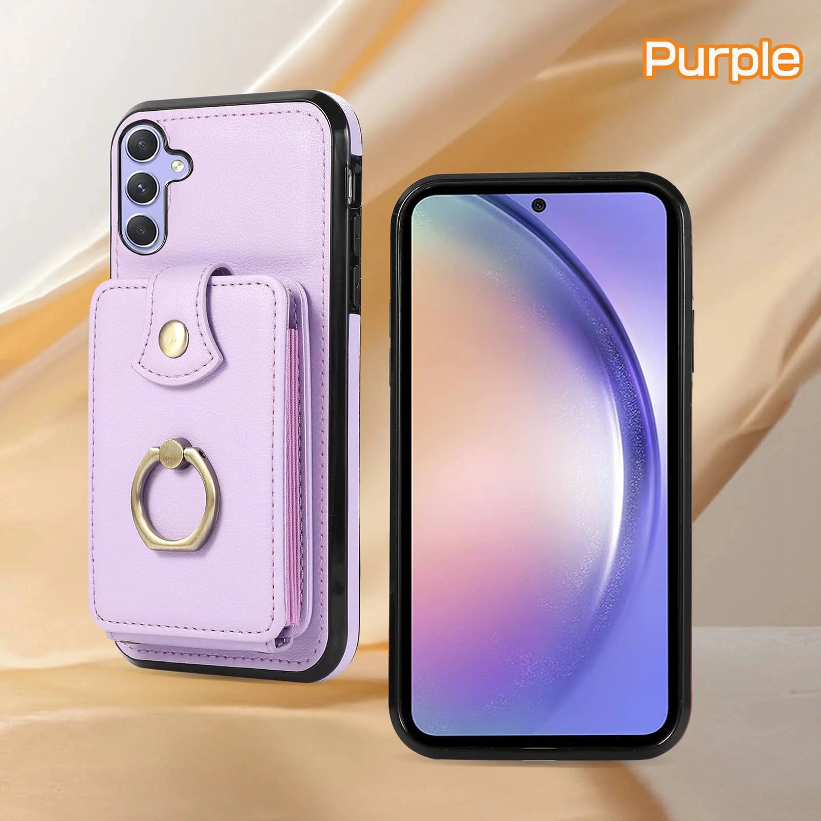 For Samsung Galaxy A16/A55/A15/A35/A25/A54/A34/A24/A14/A22/A53/A21S/A13/A12/A33/A32/A51/A71/A72/A52 Case Wallet with Card Holder