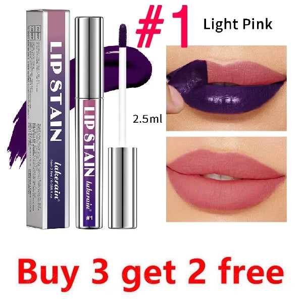 Peel Off Lip Stain Reveal Long Lasting Waterproof Pink Lip Tint Transfer Proof Non-stick Cup Natural Lip Stain Women's Cosmetics