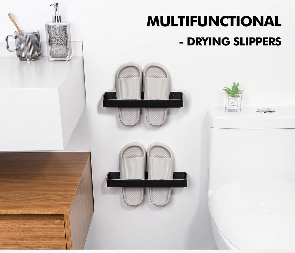 Bathroom Towel Rack Towel Holder 20/30/40CM Black Towel Bar No drill Wall Mount Stainless Steel Kitchen Cabinet Storage