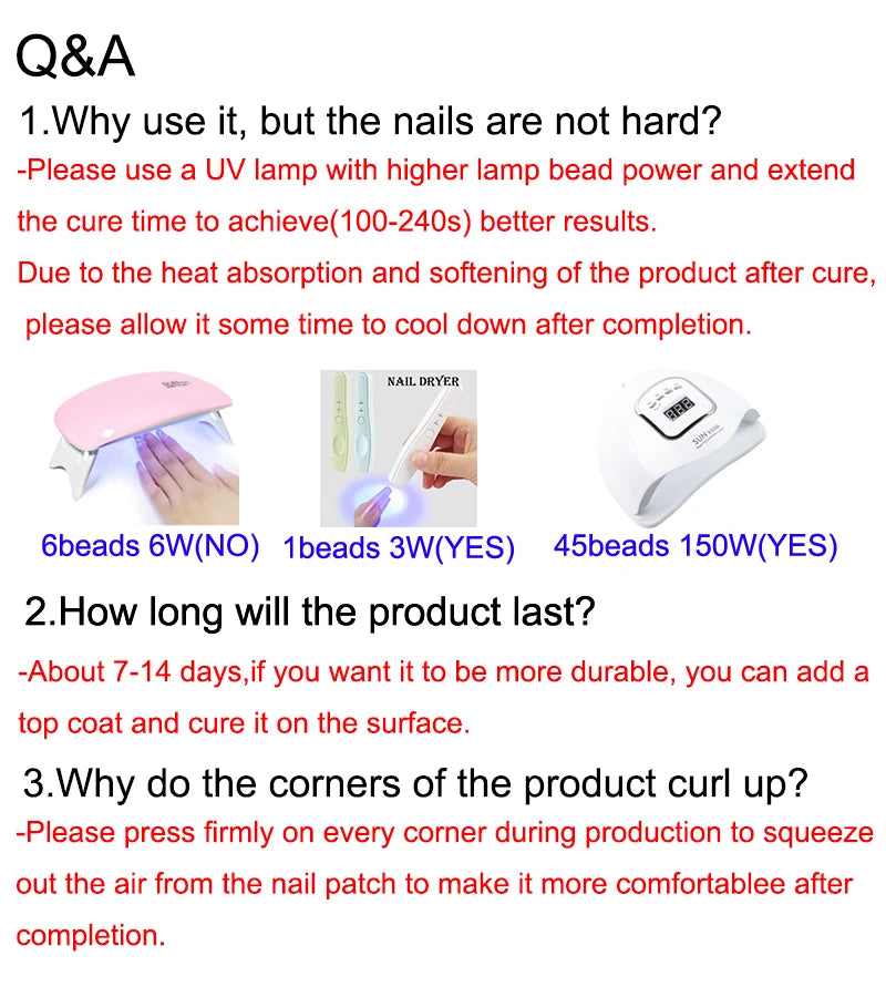 20/22tipsChristmas Semi Cured Nail Sticker UV Led Lamp Semi Cured Gel Design Nail Decals Waterproof Nail Stickers Nail Manicure