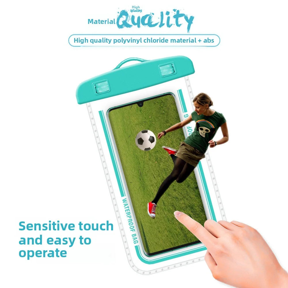 IPX8 30m Waterproof Phone Bag Pouch Case For Apple iPhone Xiaomi Samsung Swimming Diving Clear Armband Touchable Lanyard