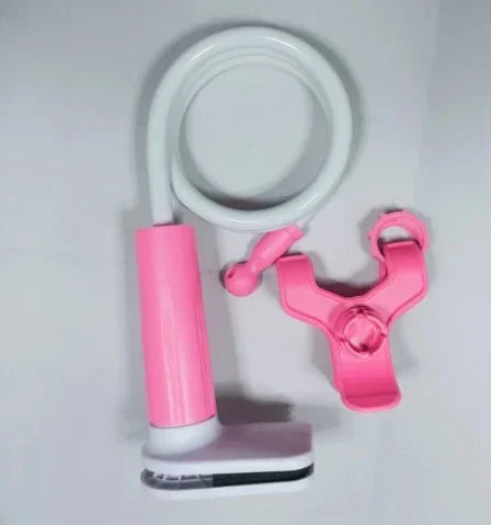 Space Saving Phone Stand 360° Rotatable Clip Design for Small Desk/Bedside Universal Bracket for 4-7" Phones Durable Portable