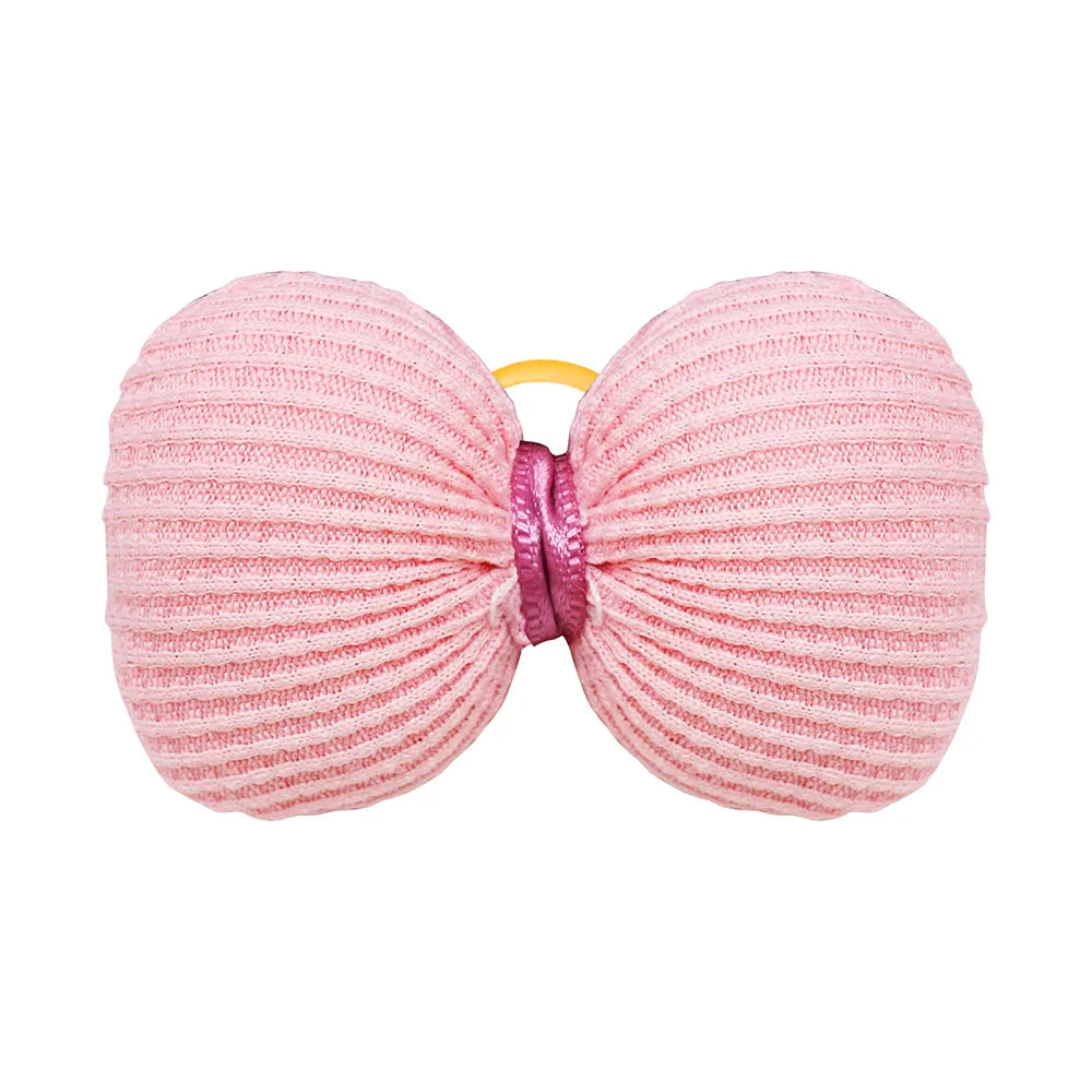 10PCS Small Dogs Bows Hair for Pets Solid Bowknot Boutique Dog Hair Bows Yorkshire Grooming Bows Puppies Accessories