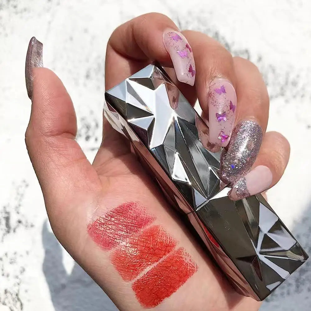 Velvet Matte Vegan Lipstick Moisturising Non-stick Waterproof Long-lasting Compact Portable All-round Show Your Beauty