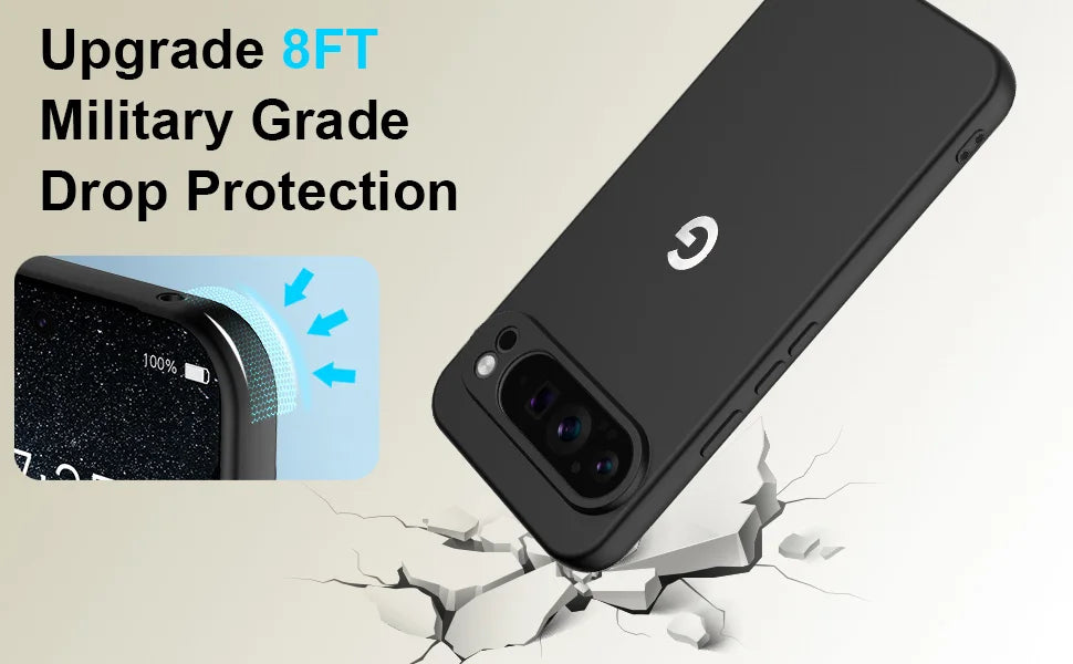 High Quality Skin-friendly Soft Silicone Anti-Drop Phone Case For Google Pixel 10 Pro XL 9 8 7 9A 8A 7A Shockproof Protect Cover