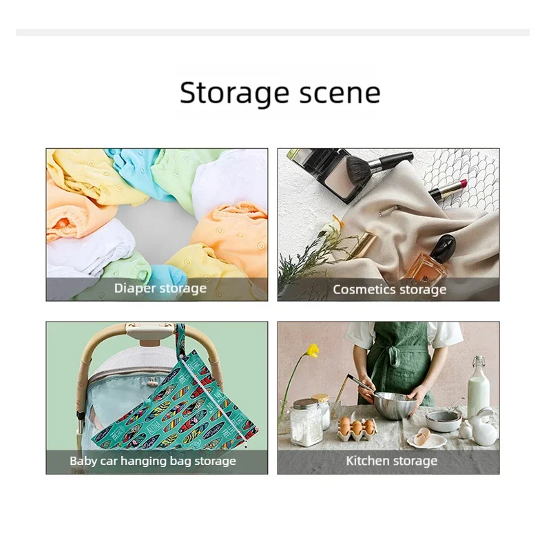 Versatile Portable Storage Bag with Sealing Lid - Waterproof & Moisture-Proof, Ideal for Outdoor Travel & Home Organization