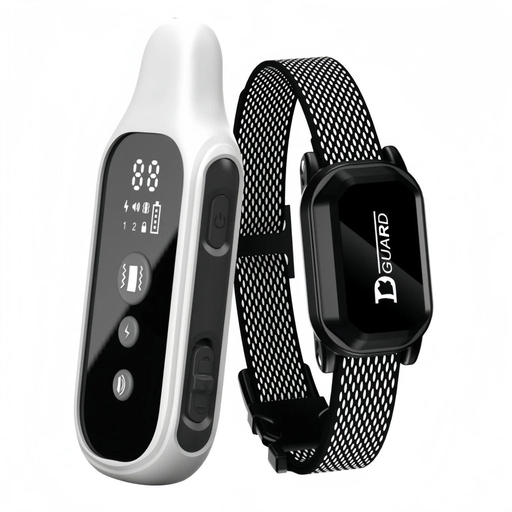 800m Digital Dog Training Collar Waterproof Rechargeable Remote Control Pet with LCD Display for All Size Shock Vibration Sound