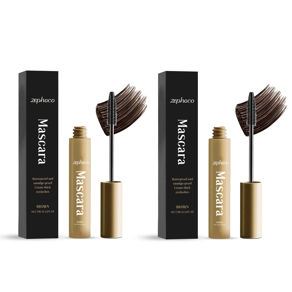 Mascara Lengthening Curling Natural Look Waterproof Smudge Proof Clump Free Volumizing Daily Wear Long Lasting Gentle Formula